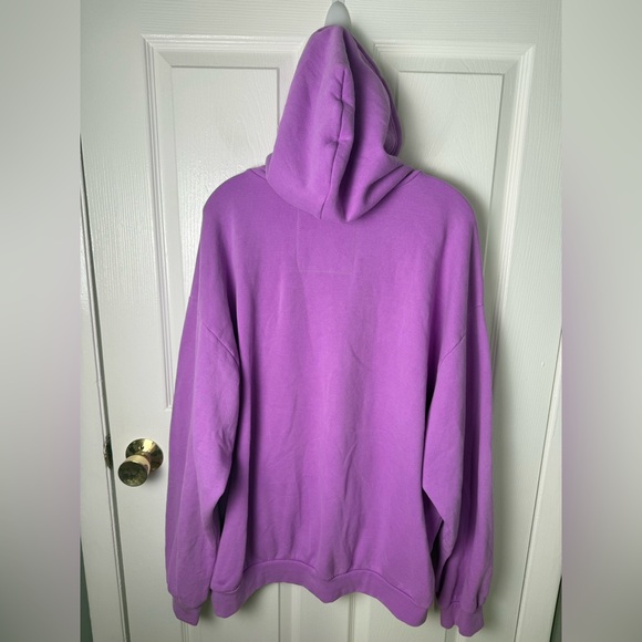 Aviator Nation Logo Hoodie in Neon Purple XL - Picture 5 of 6